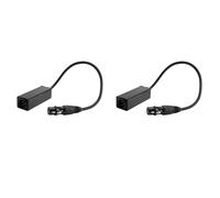 2X L'Isolatore del Audio XLR Elimina Il Rumore L'Isolatore Audio del L4664