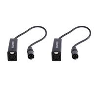 2X L'Isolatore del Audio XLR Elimina il Rumore L'Isolatore Audio del L7377