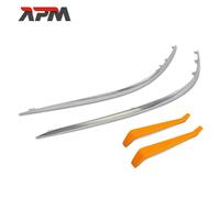 2X Listello Decorativo Paraurti Anteriore L+R Per Mercedes-Benz W211 S211