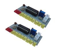 2X LM3915 Indicatore di Livello Audio Kit Fai-Da-Te Kit di Indicatori di Livello