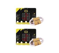 2X Lo Kit Microbit Board V2 Ha Altoparlanti Integrati e un Microfono Che Supporta L'Intelligenza Artificiale