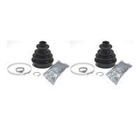 2X LÖBRO Kit Di Giunti Flessibili Per Rover 200 Hatchback RF 400 RT MG