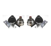 2X LÖBRO Kit Giunto Anteriore Adatto Per VW Transporter IV