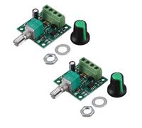 2X Low Voltage Pwm Motor Speed Controller Module 1.8V 3V-5V-6V 12V 2A