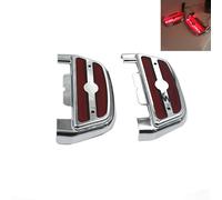 2x luce a LED Passeggeri Pedana Floorboard Cove Per Harley Electra Glide FLHR