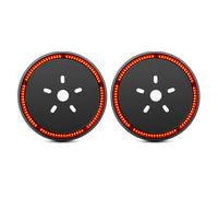 2X Luce del Freno Della Ruota di Scorta Luce Della Ruota 3Rd Terza Luce del5462