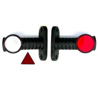 2X Luce Di Limite LED 12V 24V E Triangolo Per Camion Rimorchio Caravanna