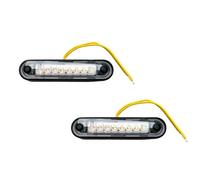2X Luce Di Limite LED Gialla Luce Laterale 12V 24V E9 Per Camion Auto Rimorchio