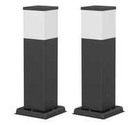 2x luce di percorso / bitta POLLY per esterni IP44 35 cm nero 1x G9 max. 10W