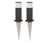 2x luce di percorso / bitta POLLY per esterni IP44 35 cm nero 1x G9 max. 10W [EEK: E]