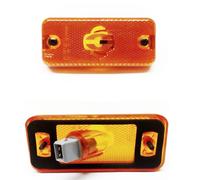2X Luce Indicatori Laterali Arancione Ambra Per DAF 95XF 105XF CF Lampadine W5W