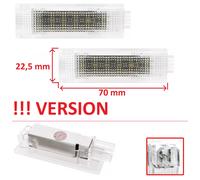 2x LUCE INTERNA PORTA TRONCO LED PER FIAT 500L 2013-2019 500X 2016-2019 51878127
