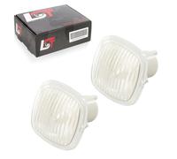 2x Luce Lampeggiante Parafango Winker Bianco Chiaro per Audi A3 8L A4 B5 A8 4D A