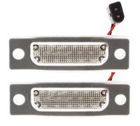 2x LUCE LUCI TARGA POSTERIORE LED PER BMW 5 E34 88-95 7 E32 86-94