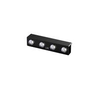 2X(Luce Solare per Esterni per Patio, Insegna, Pilastro con 4 Luci A LED. I4O2)