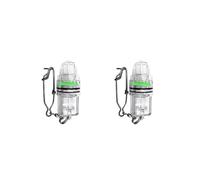 2X Luce Subacquea A LED per La Pesca, Alta Pressione, Impermeabile IP68, Lampada per Fish Finder, Luci Subacquee