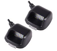 2x luce targa bianca 18 LED adatta per Nissan Navara D40 Frontier 2004-2018