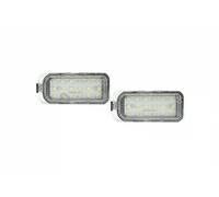 2x Luce targa bilaterale L17-210-0004LED ABAKUS per FORD C-MAX II GRAND C-MAX
