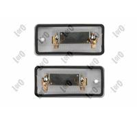 2x Luce targa bilaterale LED 003-07-901LED ABAKUS per AUDI A5 A3 Sportback A4 B6