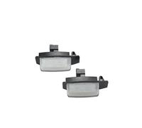 2x Luce targa bilaterale LED L33-210-0001LED ABAKUS per MITSUBISHI PEUGEOT