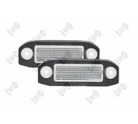 2x Luce targa bilaterale LED L52-210-0001LED ABAKUS per VOLVO V60 I V70 III V50