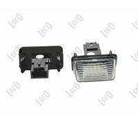 2x Luce targa Cofano/Sponda posteriore veicolo L38-210-0001LED ABAKUS per DS