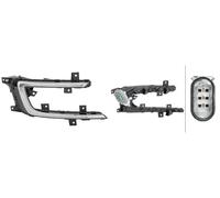 2x Luci diurne HELLA S+D per VW GOLF VII