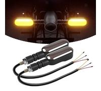 2x Luci Indicatori Di Direzione Moto LED Alta Luminosità Eurowagens 77011250614N