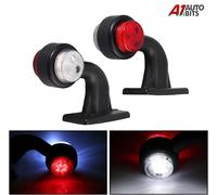 2X Luci Laterali LED Frecce Bracci Gomito Di Contorno 12/24V Per Rimorchio