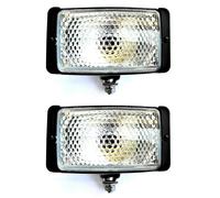 2x Luci Lavoro Lampada da Lavoro Fari Supplementari Alogena 12V 24V Camion
