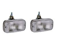 2x Luci Marker DRL Bianche Retro Classic Per Vans Camion Universali 12/24V