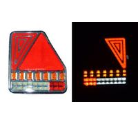 2x Luci Posteriori A LED Neon Triangolari Dinamiche per Caravan 12V 24/7 AUTO