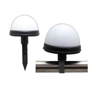 2X Luci Solari LED Da Balcone Per Recinzione A Galla EAXUS, Moderno