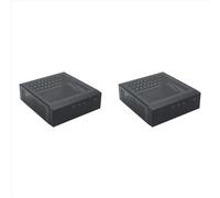 2X M09 HTPC Host Mini ITX Computer Chassis Alimentatore CC Chassis di controllo industriale Case per computer desktop domestico