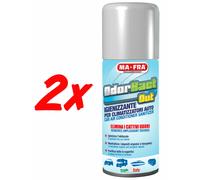 2x MAFRA ODORBACT OUT AEROSOL ELIMINA ODORI IGIENIZZANTE CONDIZIONATORI TALCO