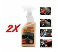 MAFRA x2 TRATTAMENTO 3IN1 PLASTICHE AUTO LUCIDA PROTEGGE RAVVIVA INTERNI 500ML