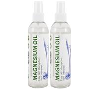 2x Magnesio olio | Spray | di grado farmaceutico | 27,5% di concentrazione | 2x 8 fl oz / 2x 237 ml | in confezione da due/Due bottiglie/Due Conte | Heiltropfen®