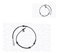 2x MAGNETI MARELLI Sensore Velocità Ruota Frontale SX Destra per Peugeot 308 Sw