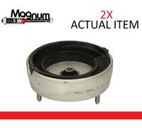 2X MAGNUM TECHNOLOGY Anteriore Shock Absorber Top Supporto Cuscino Set A7B015MT