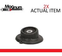 2X MAGNUM TECHNOLOGY Anteriore Shock Absorber Top Supporto Cuscino Set A7F044MT