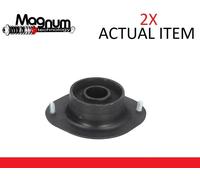 2X MAGNUM TECHNOLOGY Anteriore Shock Absorber Top Supporto Cuscino Set A7X006MT