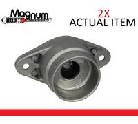 2X MAGNUM TECHNOLOGY Posteriore Shock Absorber Top Supporto Cuscino Set A7A009MT