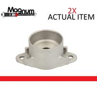 2X MAGNUM TECHNOLOGY Posteriore Shock Absorber Top Supporto Cuscino Set A7F051MT