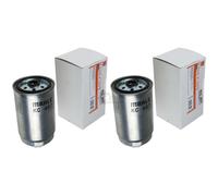 2X MAHLE / KNECHT Filtro Carburante KC 487