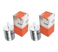 2X MAHLE / KNECHT Filtro Carburante KL 409