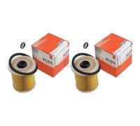 2X MAHLE / KNECHT Filtro Carburante KX 75D Per Renault Rapid Kasten