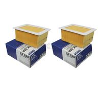 2X MAHLE / KNECHT Filtro Dell'Aria Filtro LX 628