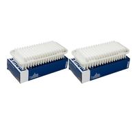 2X MAHLE / KNECHT Filtro Dell'Aria LX 1002