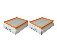 2X MAHLE / KNECHT Filtro Dell'Aria LX 1272