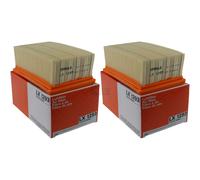 2X MAHLE / KNECHT Filtro Dell'Aria LX 1293